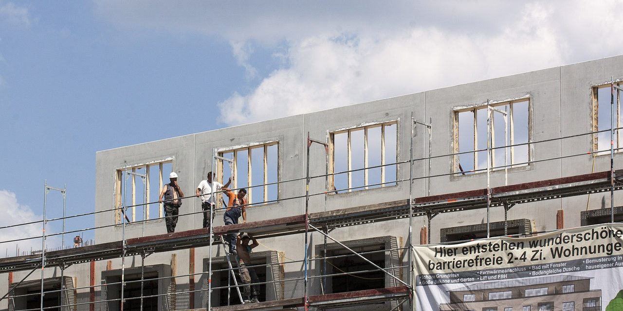 Bau von Mietwohnung