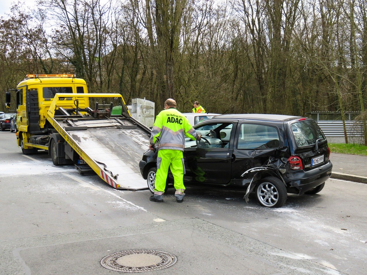 Unfall Weg Zur Arbeit
